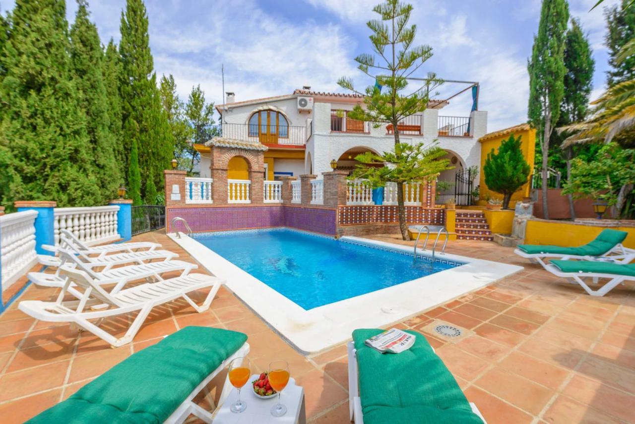 Casa Jardin Del Olivar Con Piscina Privada Алькаусин Экстерьер фото