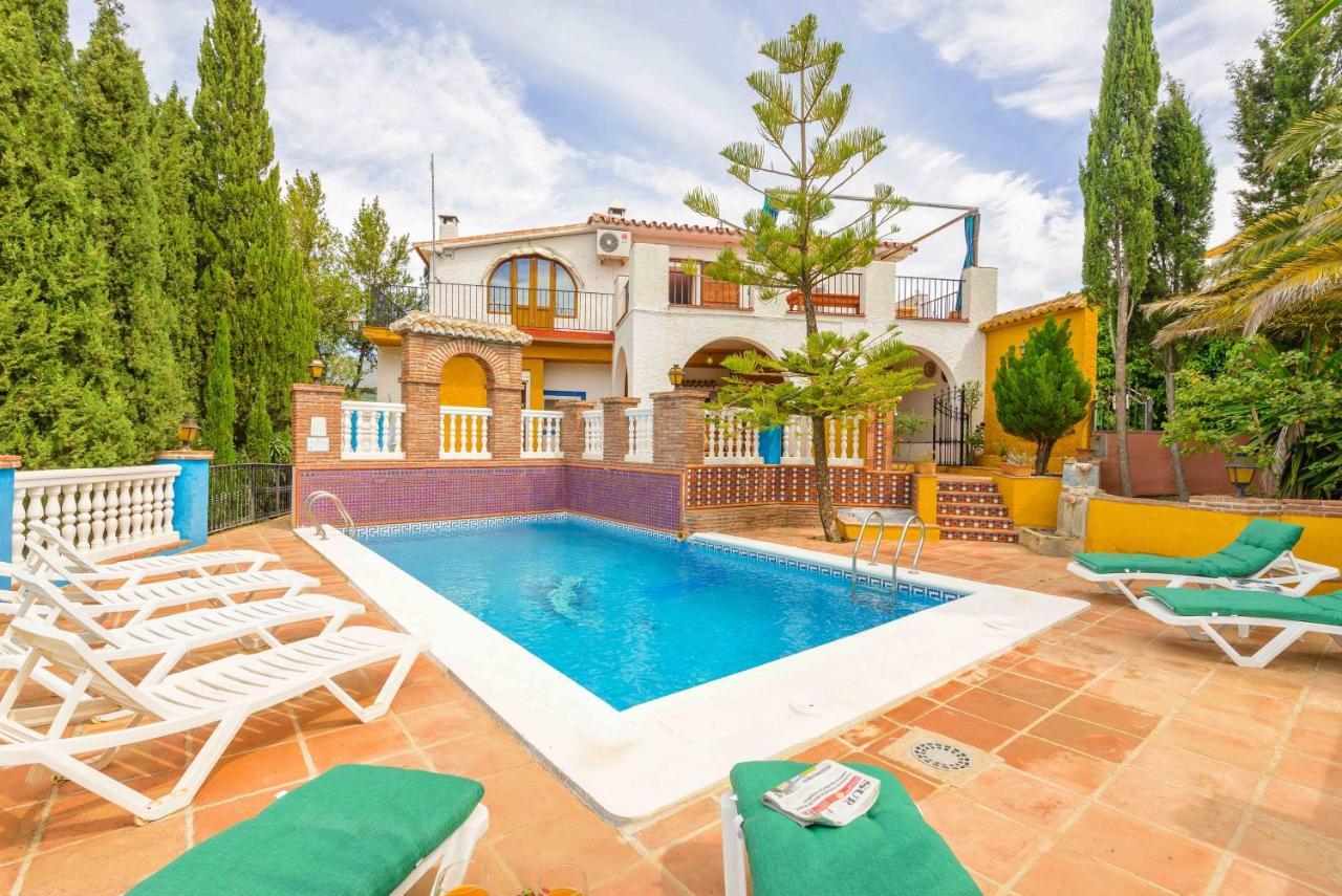 Casa Jardin Del Olivar Con Piscina Privada Алькаусин Экстерьер фото