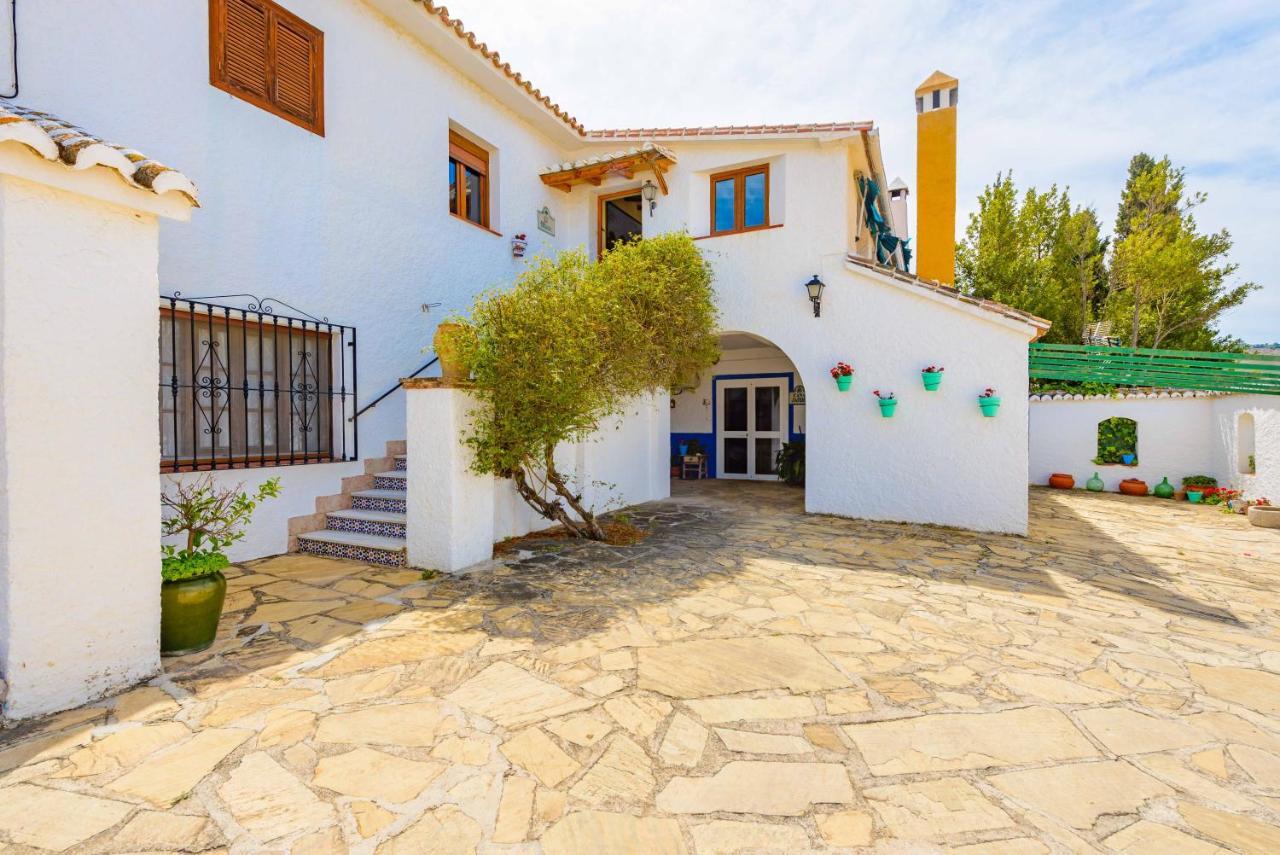 Casa Jardin Del Olivar Con Piscina Privada Алькаусин Экстерьер фото