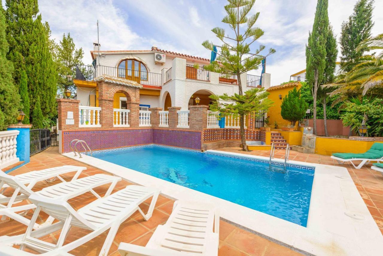 Casa Jardin Del Olivar Con Piscina Privada Алькаусин Экстерьер фото